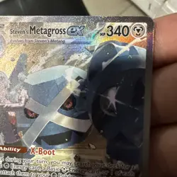 Pokemon Steven’s Metagross 289/217 SIR Mega Evolution Ascended Heroes NM CLEAN - Image 4
