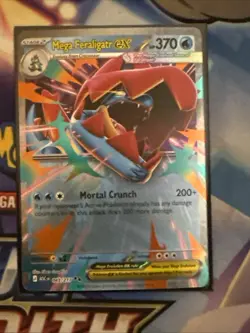 Mega Feraligatr EX 043/217 - ME: Ascended Heroes Pokemon TCG NM+ - Image 1