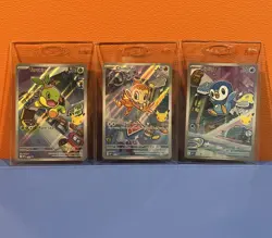 Pokemon TCG First Partner Illustration Collection Series 1 Gen 4 Sinnoh Starters - Image 1