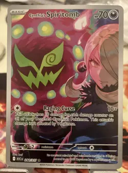 Pokemon TCG Cynthia's Spiritomb 244/217 Ascended Heroes English IR - Image 1