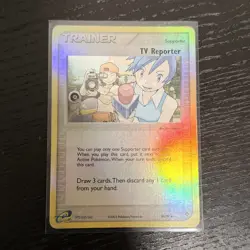 TV Reporter [Reverse Holo] #88 Pokemon Dragon 88/97 - Image 1