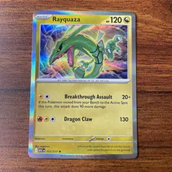 Rayquaza - 153/217 - Holo Rare Pokemon ME02.5 Ascended Heroes M/NM - Image 1