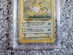 1999 Pokemon - Raichu 14/102 - Base Set Holo - GMA 5.5 EX+ #91027933 - Image 3