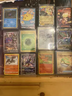 Pokemon TCG Lot 12 Radiant Charizard Rayquaza V Flying Pikachu VMAX Miraidon - Image 1