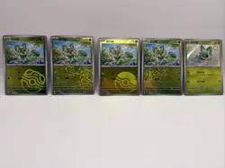 Sprigatito Combo Set 5 pcs CBB1C Pokemon TCG S-Chinese 2025 Gem Pack - Image 1