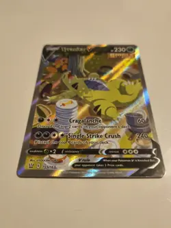 Pokemon TCG Tyranitar V Sword & Shield - Battle Styles 155/163 Holo Full Art - Image 2