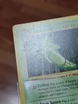 Pokemon Metapod 54/102. 1999 Shadowless Base Set 1st MP - Image 2