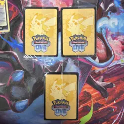 Bulbasaur 133/132 IR MEGA Pokemon SEALED Stamped Promo Lot x3 NM - Image 5