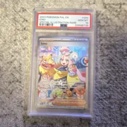 Pokemon Paldea Evolved 2023 Iono 269/193 SIR Holo English PSA 10 - Image 3