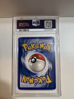 Pokemon Team Aqua's Kyogre EX Holo Rare 3/95 Magma vs Aqua 2004 PSA 7 - Image 2