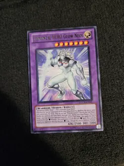 Elemental HERO Glow Neos - LCGX-EN061 - Rare - Unlimited - Image 1