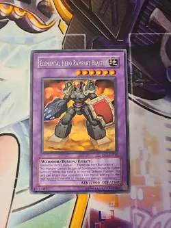 Elemental Hero Rampart Blaster - Rare - DP1-EN012 - NM - Yugioh - Image 1