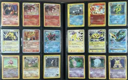 Pokemon Vintage Card Collection Lot Binder 82x Holos, WOTC, ex's, Shadowless - Image 1