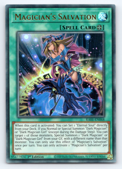 Magician's Salvation - RA01-EN068 - Ultra Rare - 1st Edition Yugioh - Image 1