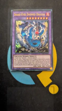RA05-EN039 Snake-Eyes Doomed Dragon Ultra Rare 1st Ed YuGiOh - Image 1