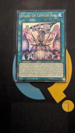 RA05-EN122 Stand Up Centur-Ion! Variant Art Ultra Rare 1st Ed YuGiOh - Image 1