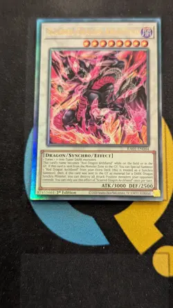 RA05-EN044 Scarred Dragon Archfiend Ultimate Rare 1st Ed YuGiOh - Image 1