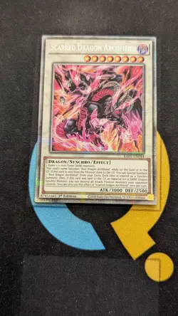RA05-EN044 Scarred Dragon Archfiend Starlight Rare 1st Ed YuGiOh - Image 1