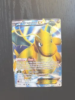 Dragonite EX 108/111 Full Art Holo Rare XY Evolutions Pokemon Card TCG 2016 NM - Image 1