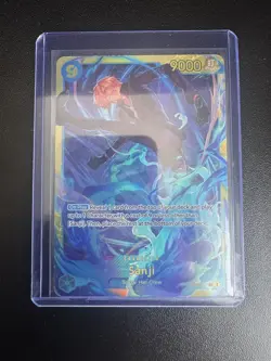 One Piece CCG Sanji OP06-119 SEC Wings of the Captain NM-MT Condition - Image 1