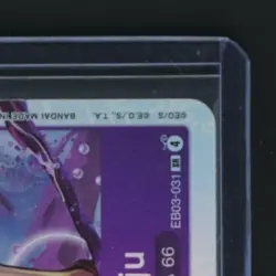 2026 ONE PIECE HEROINES EDITION #EB03-031 VINSMOKE REIJU SUPER RARE - Image 5