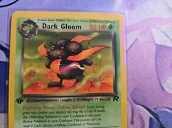 Pokemon TCG Dark Gloom Team Rocket 36/82 Regular 1st Edition Uncommon Card - Image 3