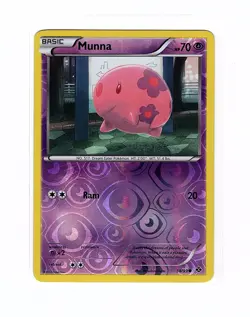 Munna 58/99 Next Destinies Reverse Holo - Pokemon Card - Image 1