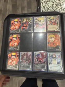 Bandai Naruto CCG & Dragon Ball Super Card Game Mixed Lot Binder Foil Holo - Image 2