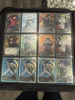 Bandai Naruto CCG & Dragon Ball Super Card Game Mixed Lot Binder Foil Holo - Image 4