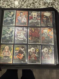Bandai Naruto CCG & Dragon Ball Super Card Game Mixed Lot Binder Foil Holo - Image 5