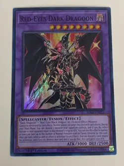 Yugioh Red-Eyes Dark Dragoon x 3 - 1st Edition Super Rare NM - Free Holo Card - Image 3