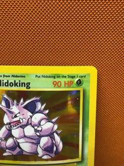 Nidoking 11/102 WOTC Base Set Holo Rare Pokemon Card MP 1635 - Image 3