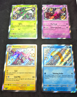 Paldean Fates Pokemon Card Lot of 4 Shiny Rare Baby Shiny Vault NM+ - Image 1