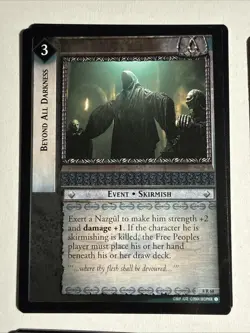 Decipher Lord of the Rings TCG Nazgul 12 Rare Card Lot (2 of each) - Image 2