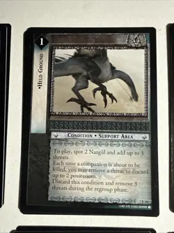 Decipher Lord of the Rings TCG Nazgul 12 Rare Card Lot (2 of each) - Image 3