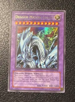 Yu-Gi-Oh Dragon Master Knight UE02-EN001 Ultra Rare Yugioh Promo Card MP - Image 1
