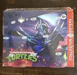 MAGIC THE GATHERING MTG TEENAGE MUTANT NINJA TURTLES TMNT COLLECTOR BOOSTER BOX - Image 1