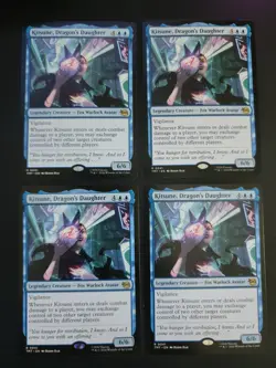 Kitsune, Dragon's Daughter (X4) Rare MTG Ninja Turtles - Image 1