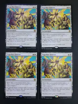 Together Forever (X4) Rare MTG Ninja Turtles - Image 1