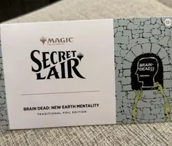 Secret Lair CHAOS VAULT x Brain Dead: New Earth Mentality FOIL In Hand - Image 1
