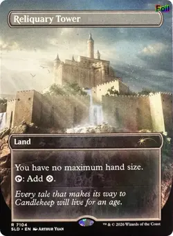 Reliquary Tower (7104) Foil 7104 Secret Lair Drop Series NM EN - Image 1