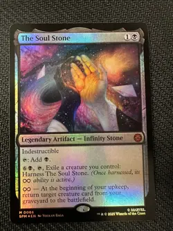 2025 Wizards of the Coast Magic The Gathering The Soul Stone Foil - Image 1