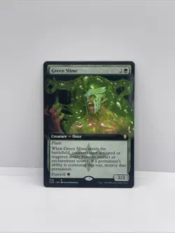 Green Slime (Extended Art) Commander Legends: Battle for Baldur's Gate Regular - Image 1