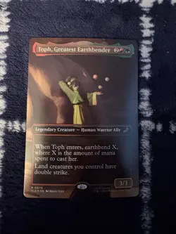 Toph, Greatest Earthbender (Borderless) Avatar: The Last Airbender: Foil - Image 1