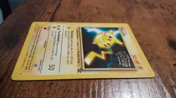 Pikachu Black Star Promo #4 1999 Kids WB The First Movie Stamped Pokemon Card - Image 3