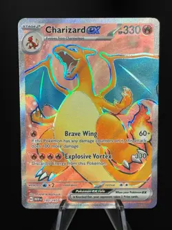 Charizard ex 183/165 Ultra Rare 151 Pokemon Near Mint - Image 1