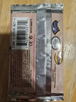 Pokemon Fossil Booster Pack HeavyU 21g+ Zapdos Unopened - Image 4
