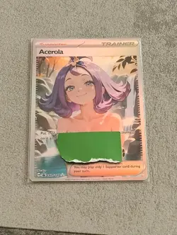 Pokemon Trainer Sexy Story Anime Waifu Adult Foil Card - Image 1