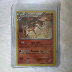 Pokemon Charizard Stage 2 Card 160 HP Split Bomb Scorching Fire 19/113 2013 MP* - Image 1