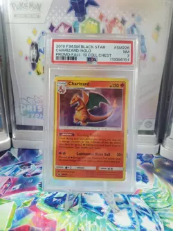 Pokemon - CHARIZARD SM226 HOLO BLACK STAR PROMO NM - PSA 7 - Image 1